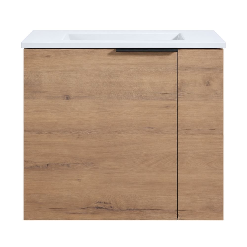 Allsumhome Floating Vanity With Sink