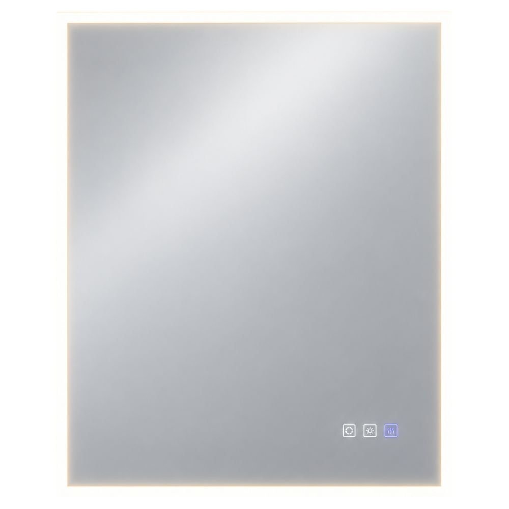 All Sum Home Solen Frameless Front-Glow Mirror