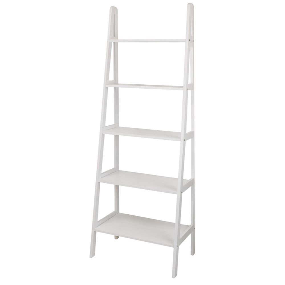 Casual Home Solid Wood Ladder Bookcase