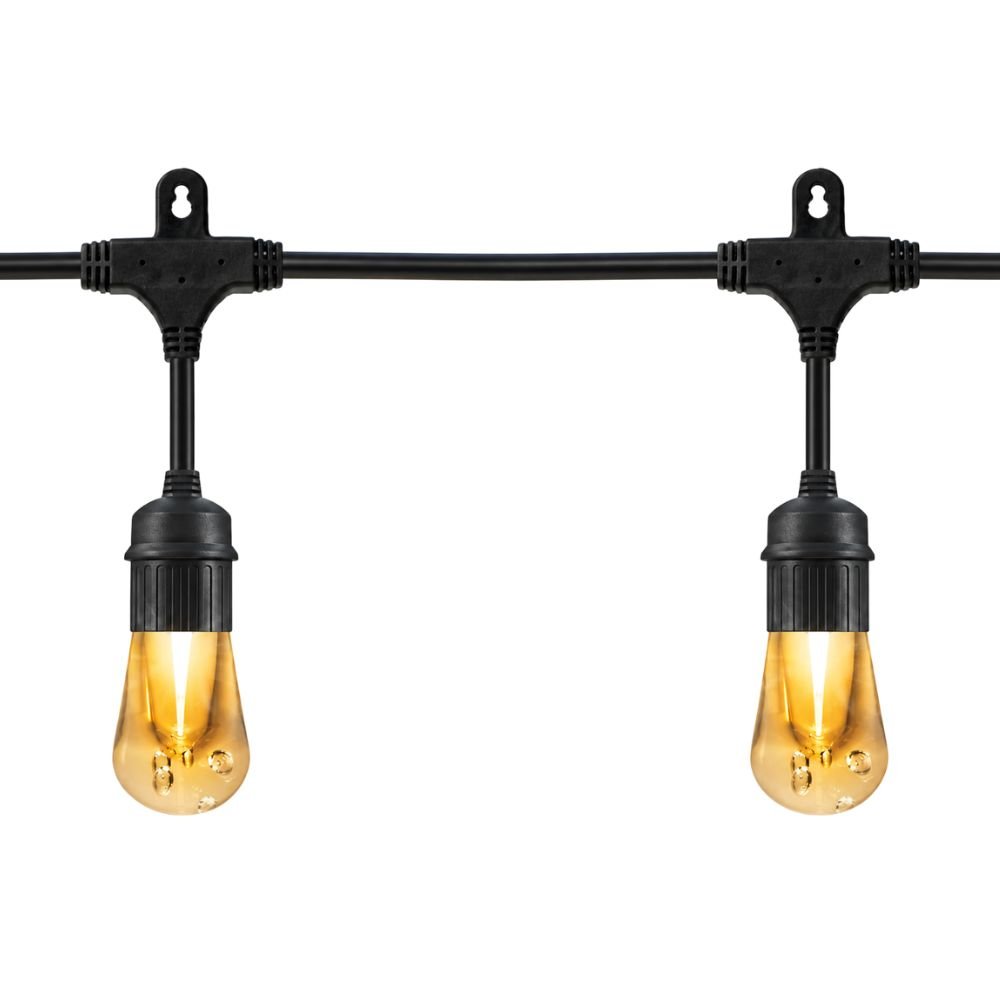 Enbrighten Vintage Outdoor String Lights, 48ft (35631)