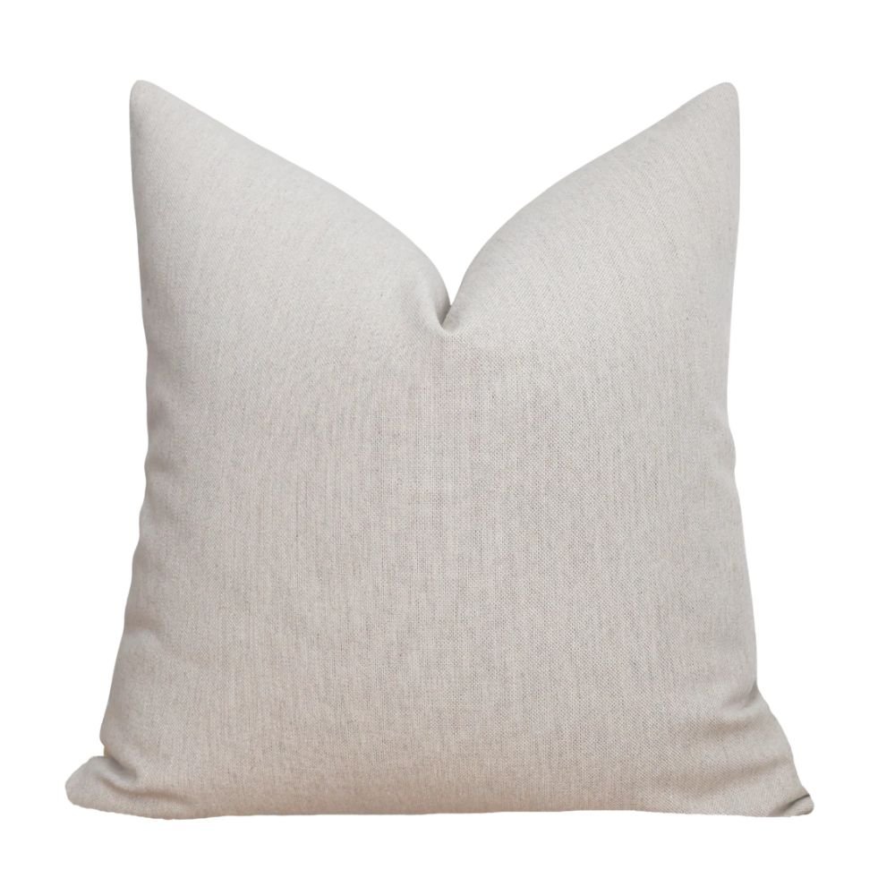 Hackner Home Oyster Indoor/Outdoor Pillow Cover