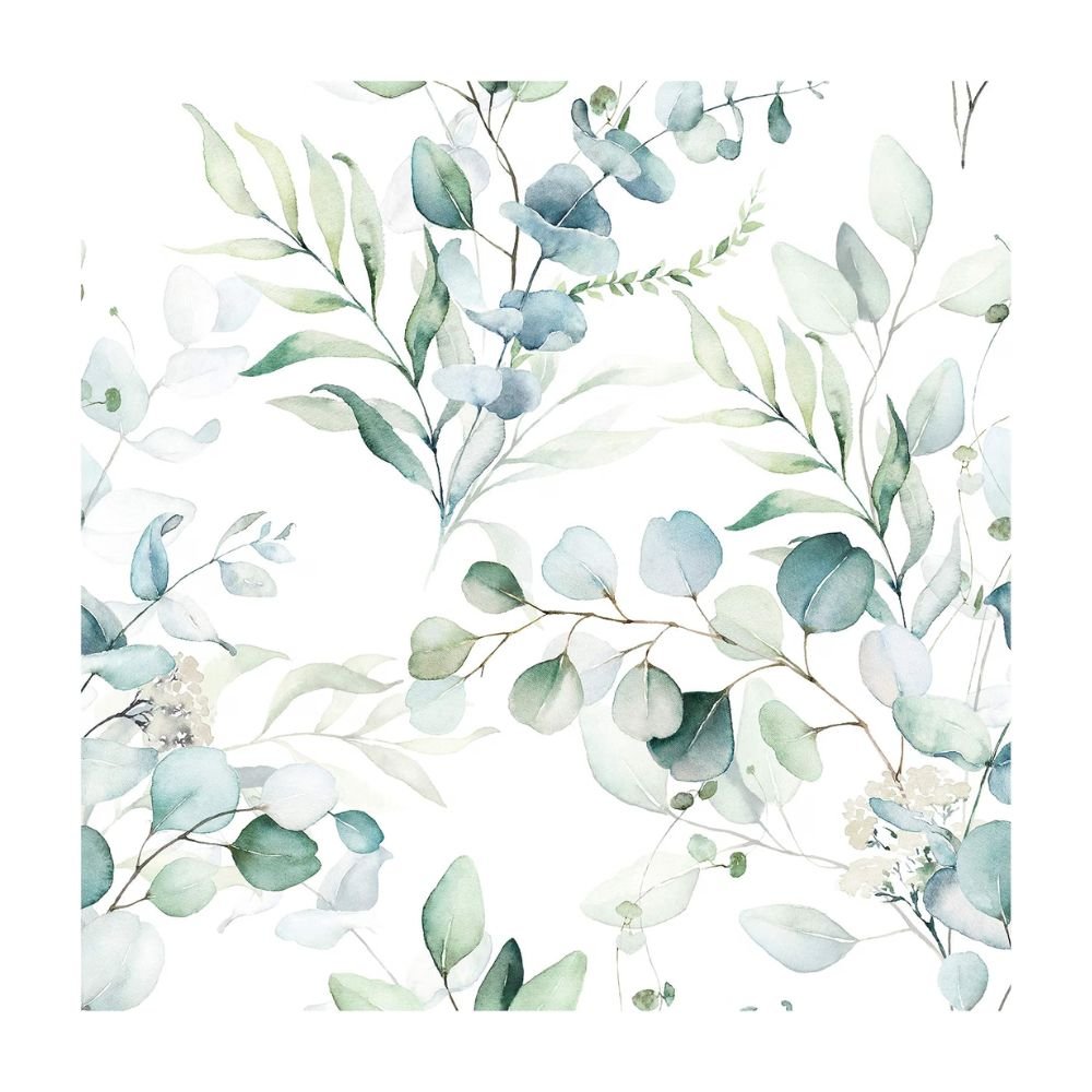 HAOKHOME Boho Botanical Leaf Peel and Stick Wallpaper