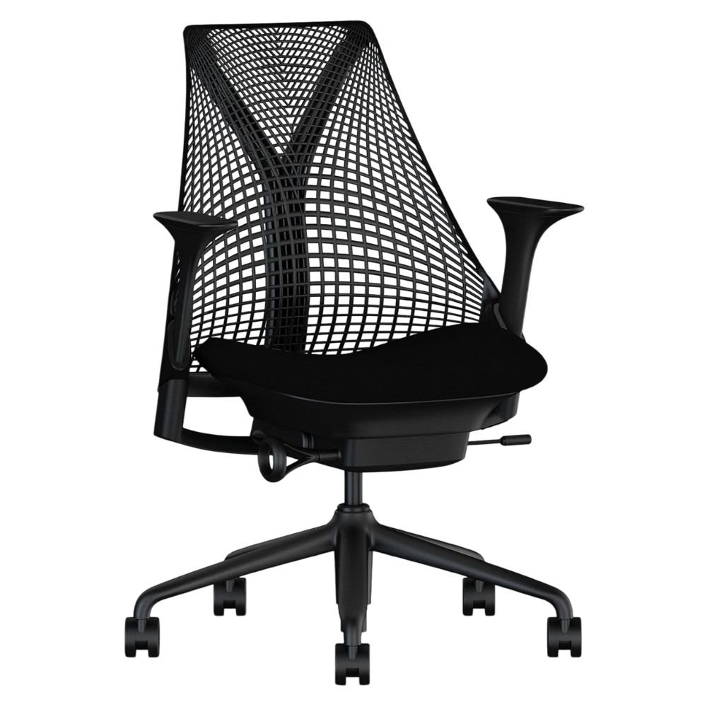 Herman Miller Sayl Chair, Black Rhythm