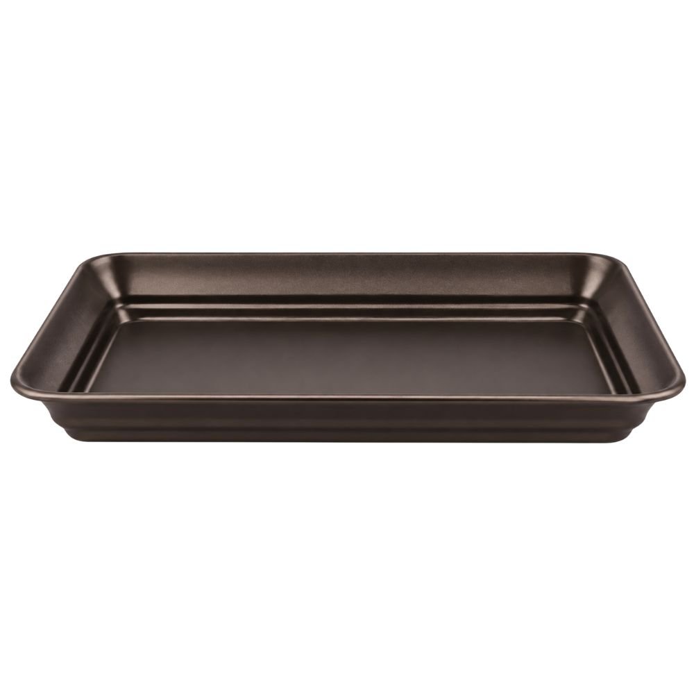 iDesign bronze decorative countertop vanity tray organizer, set of 2