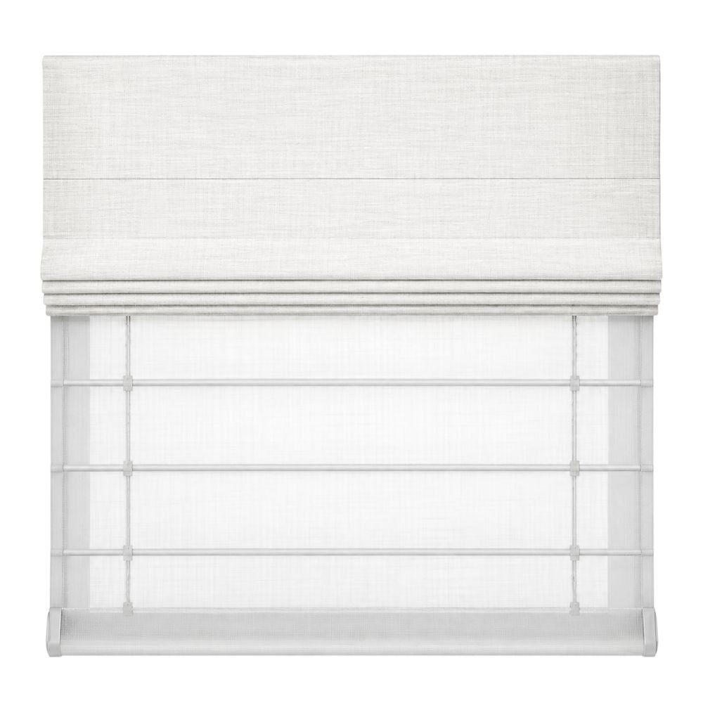 TWOPAGES Custom Day Night Roman Shade