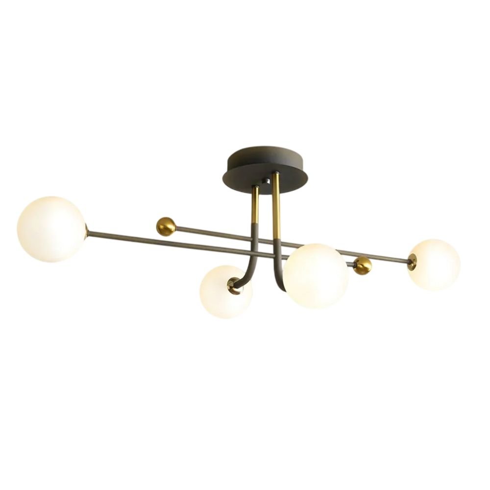 Dazuma Sputnik Globe Semi-Flush Mount