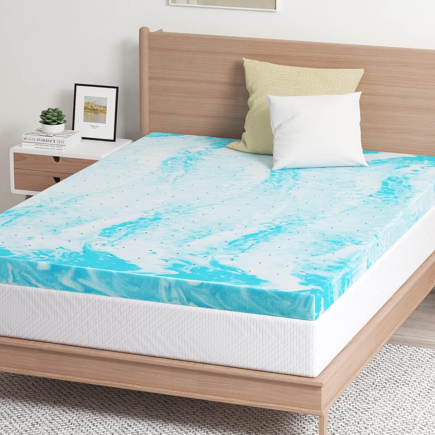 MLILY EGO Gel Memory Foam Topper