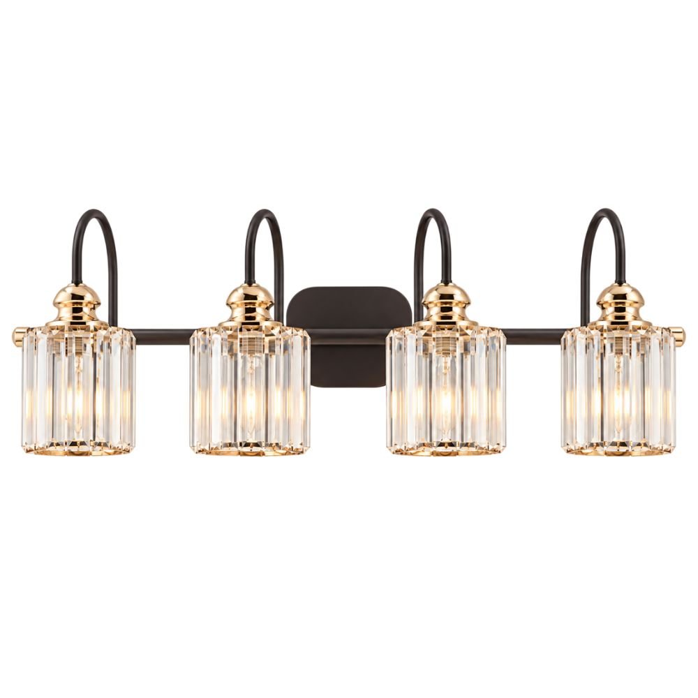 ExBrite 4 Light Gold Vanity Light