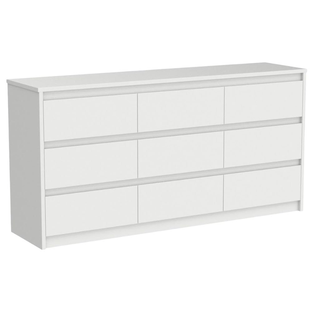 Hitow 9-Drawer Handle-Free Dresser