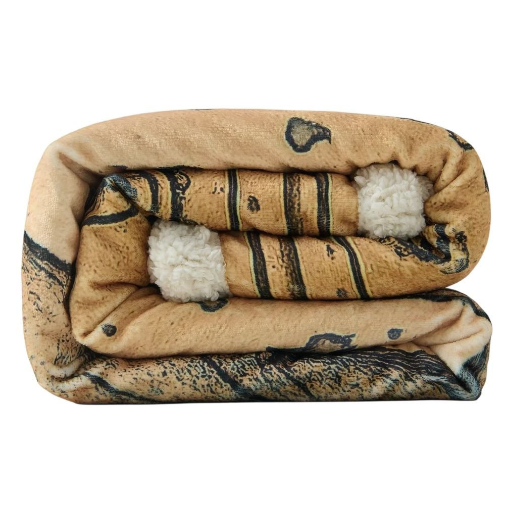 Paseo Road Marston Longhorn Sherpa Throw