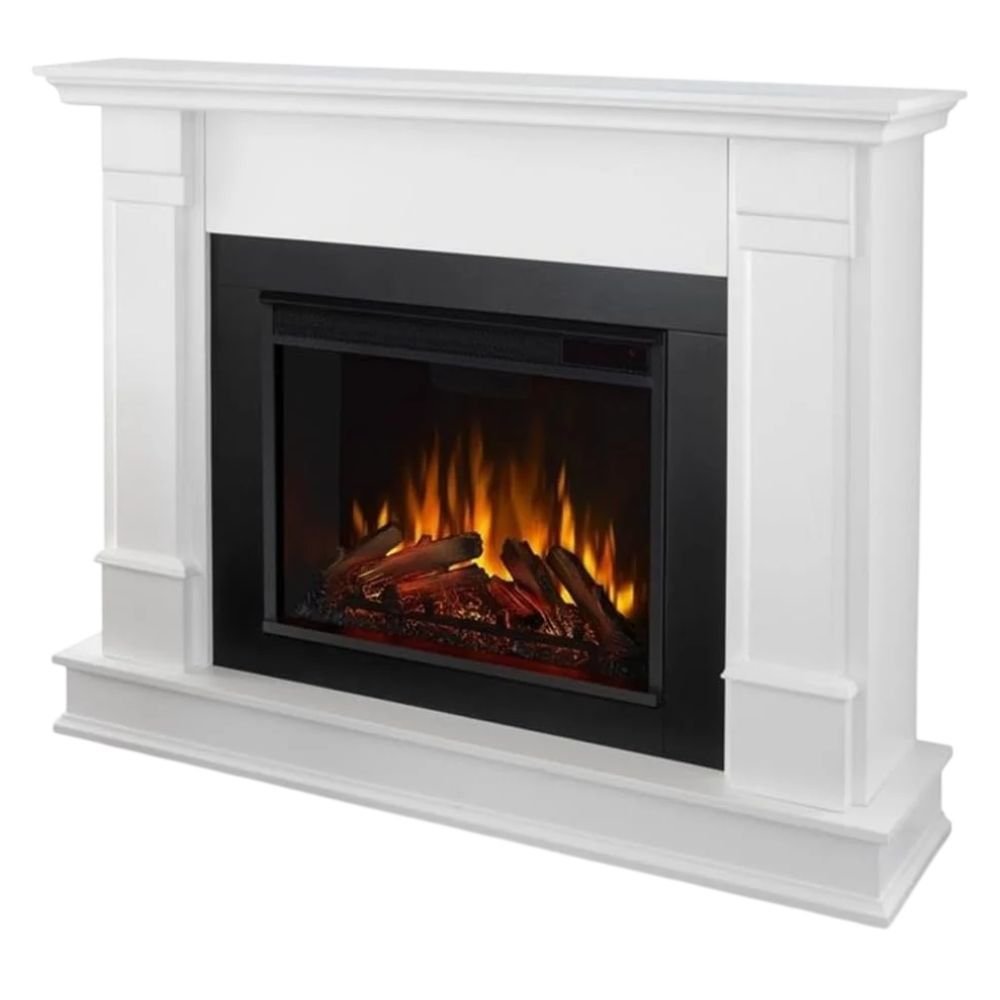 Real Flame Silverton Electric Fireplace With Mantel