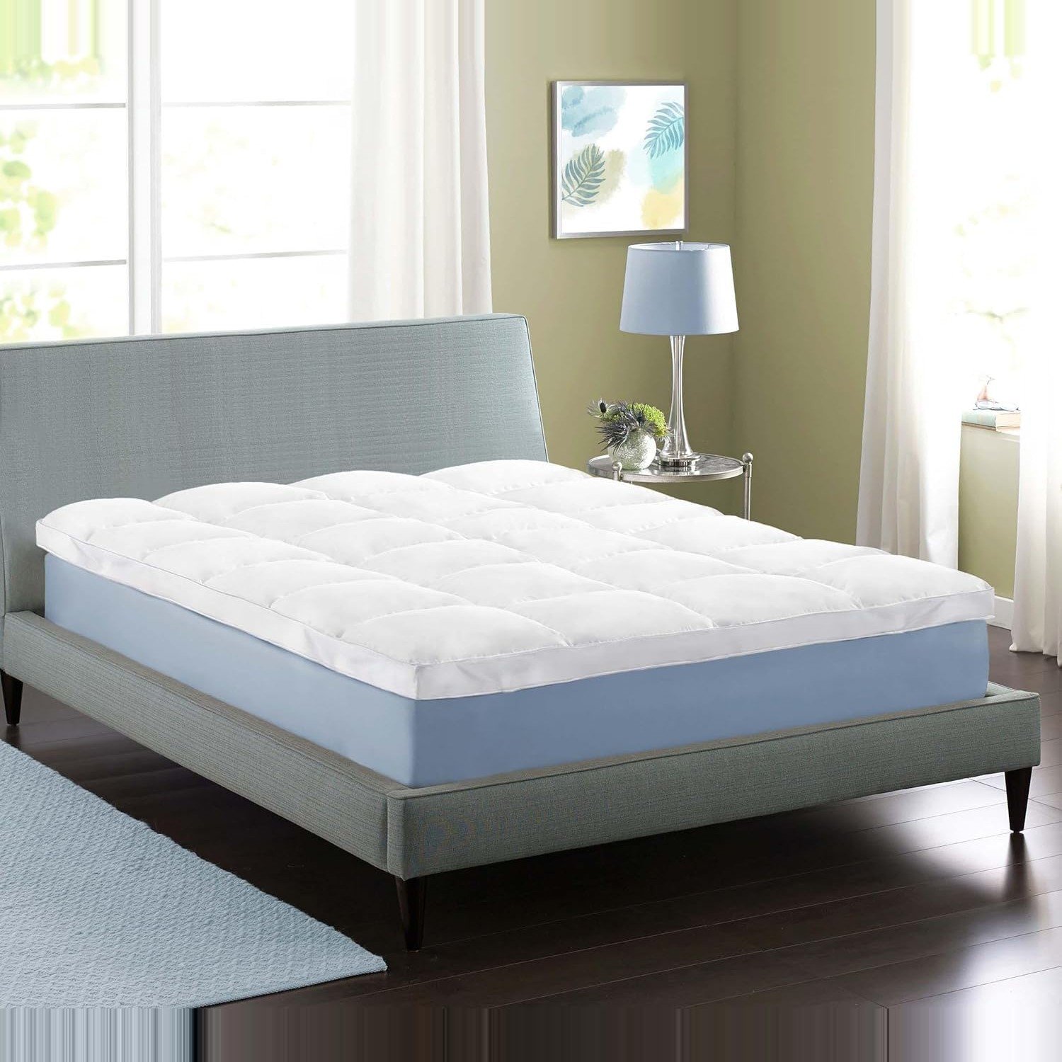 Superior Down-Alternative Pillow-Top Topper