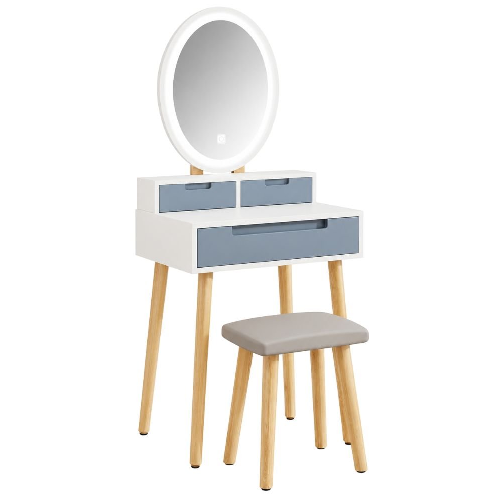 YOURLITE Small Makeup Vanity Desk With Lights